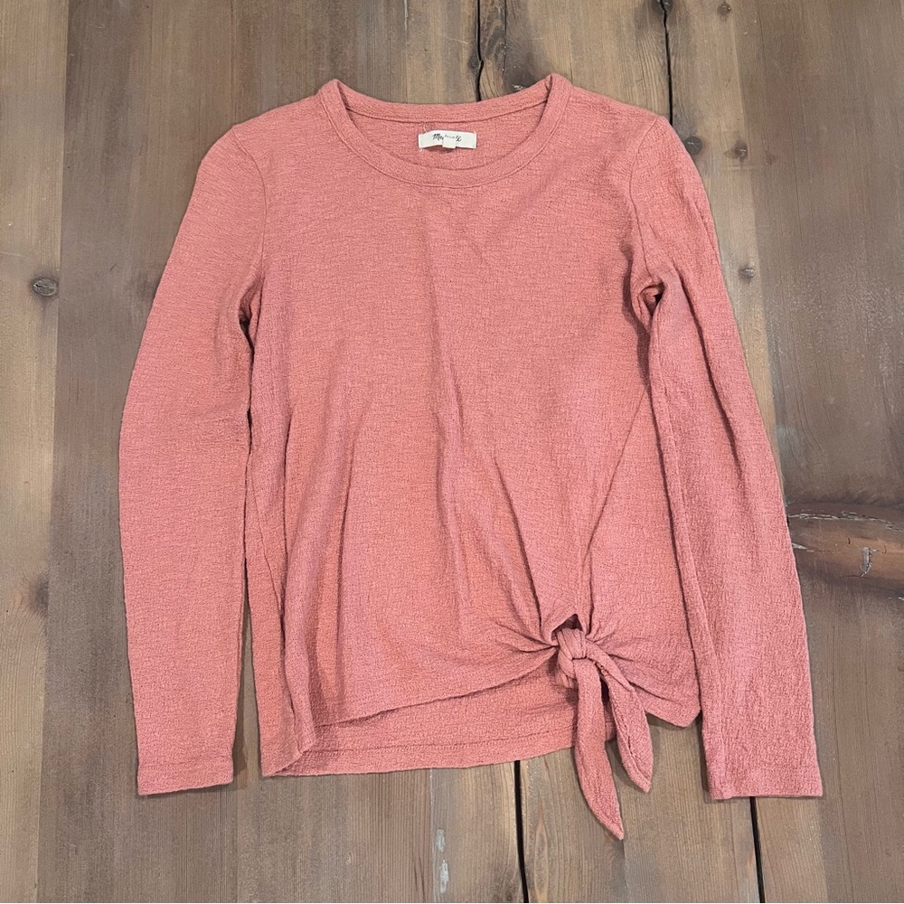 Madewell Side Tie Top